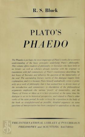 Plato's Phaedo - Plato, R.S. Bluck