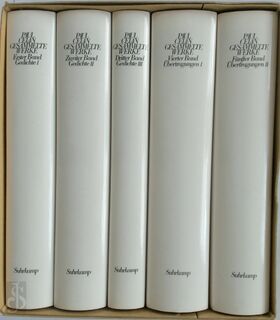 Gesammelte Werke in fünf Bänden: Übertragungen - Paul Celan (ISBN 9783518045008)