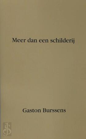 Meer dan een schilderij - Gaston Burssens, Henri-Floris Jespers Meer dan een schilderij - Gaston Burssens, Henri-Floris Jespers