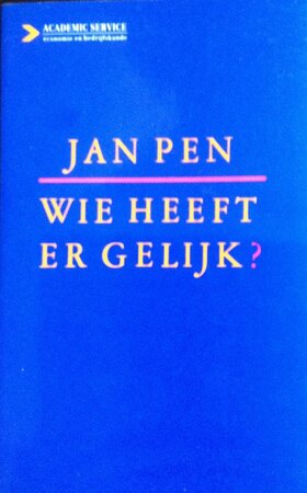 Wie heeft er gelijk? - Jan Pen, Peter van Straaten