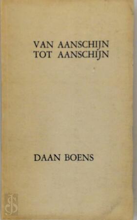 Van aanschijn tot aanschijn - Daan Boens