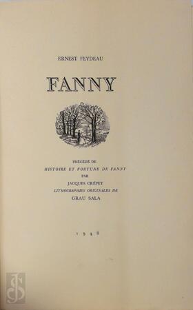 Fanny - Jacques Crépet, Grau Sala, Ernest Feydau