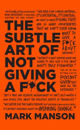 Subtle art of not giving a f*ck (gift edition) - marc manson Subtle art of not giving a f*ck (gift edition) - marc manson