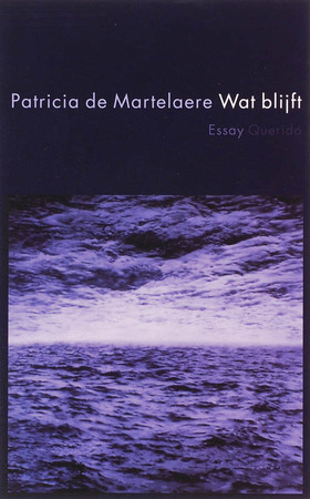 Wat blijft - Patricia de Martelaere Wat blijft - Patricia de Martelaere