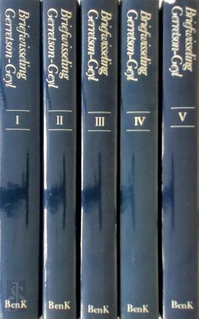 Briefwisseling Gerretson-Geyl - Drs. P. Van Hees, Dr. G. Puchinger