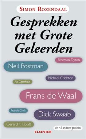 Gesprekken met grote geleerden - Simone Rozendaal, Simon Rozendaal