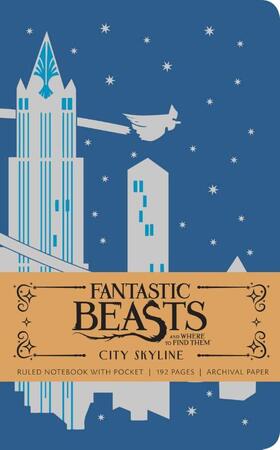 Fantastic beasts : city skyline hardcover ruled notebook - Insight Editions