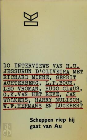 Scheppen, riep hij - H. U. Jessurun D'oliveira, Willem Frederik Hermans Scheppen, riep hij - H. U. Jessurun D'oliveira, Willem Frederik Hermans