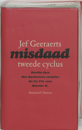Misdaad / tweede cyclus - J. Geeraerts Misdaad / tweede cyclus - J. Geeraerts