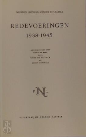 Redevoeringen 1938-1945 - Winston Churchill Redevoeringen 1938-1945 - Winston Churchill