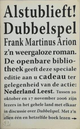 Dubbelspel - Frank Martinus Arion Dubbelspel - Frank Martinus Arion