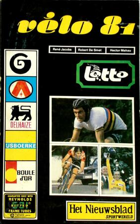 Velo 1981 - RenÉ Jacobs, Robert De Smet, Hector Mahau Velo 1981 - RenÉ Jacobs, Robert De Smet, Hector Mahau