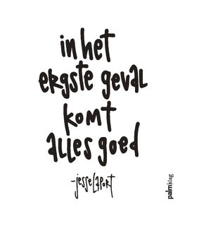 In het ergste geval komt alles goed - Jesse Laport (ISBN 9789493245631)