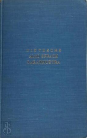 Also sprach Zarathustra - Friedrich Nietzsche Also sprach Zarathustra - Friedrich Nietzsche