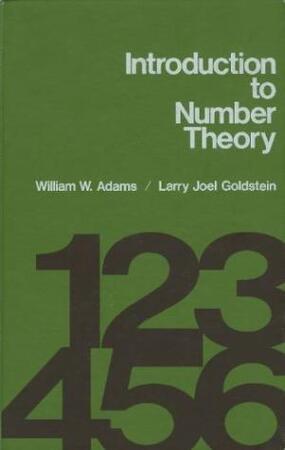 Introduction to number theory - William W. Adams, Larry Joel Goldstein Introduction to number theory - William W. Adams, Larry Joel Goldstein