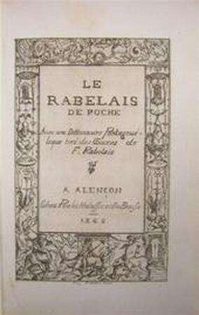 Le Rabelais de Poche - François Rabelais, Eugène Noel Le Rabelais de Poche - François Rabelais, Eugène Noel