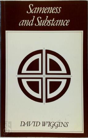 Sameness And Substance - David Wiggins