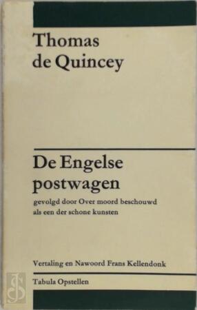Engelse postwagen over moord beschouwd - Quincey Engelse postwagen over moord beschouwd - Quincey