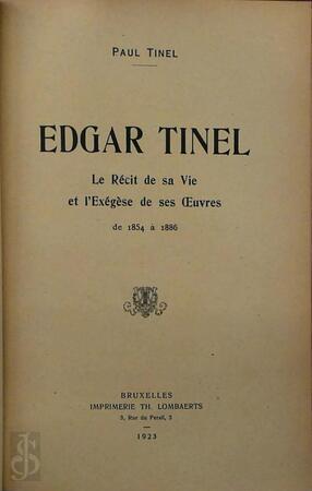 Edgar Tinel - Paul Tinel