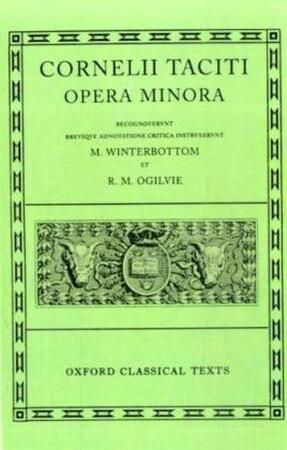 Taciti Opera Minora - Cornelius Tacitus Taciti Opera Minora - Cornelius Tacitus