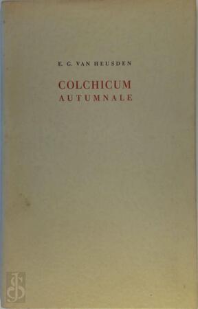 Colchicum autumnale - E. G. van Heusden