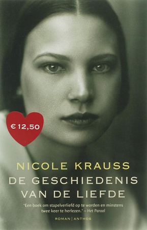 De geschiedenis van de liefde midprice - Nicole Krauss De geschiedenis van de liefde midprice - Nicole Krauss