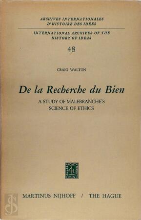 De la recherche du bien - C. Walton De la recherche du bien - C. Walton