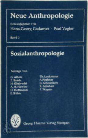 Sozialanthropologie - Hans-Georg Gadamer