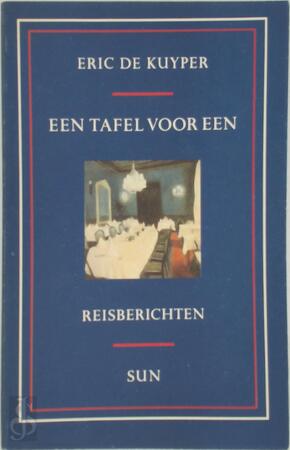 Een tafel voor een - E. de Kuyper Een tafel voor een - E. de Kuyper