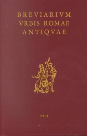 Breviarium Vrbis Romae Antiqvae - Adrianus Van Heck