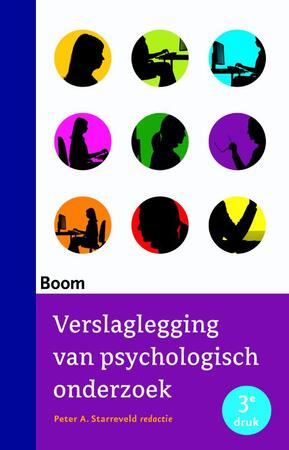 Verslaglegging van psychologisch onderzoek - Verslaglegging van psychologisch onderzoek -