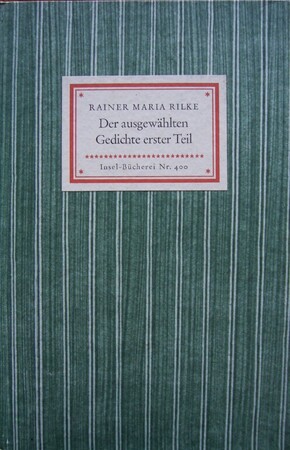 Der ausgewählten Gedichte anderer Teil - Rainer Maria Rilke Der ausgewählten Gedichte anderer Teil - Rainer Maria Rilke