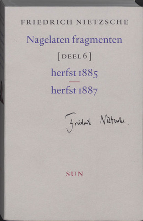 Nagelaten fragmenten - Friedrich Nietzsche Nagelaten fragmenten - Friedrich Nietzsche