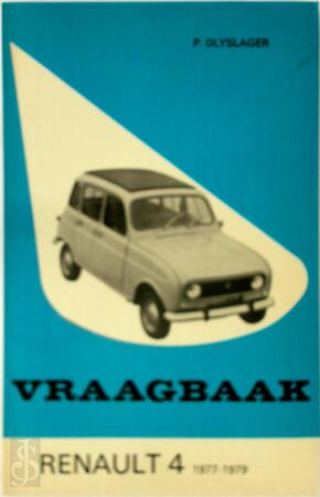 Vraagbaak Renault 4 - Olyslager Vraagbaak Renault 4 - Olyslager