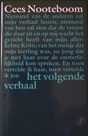 Het volgende verhaal - Cees Nooteboom Het volgende verhaal - Cees Nooteboom
