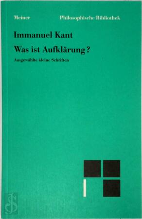 Was ist Aufklärung? - Immanuel Kant