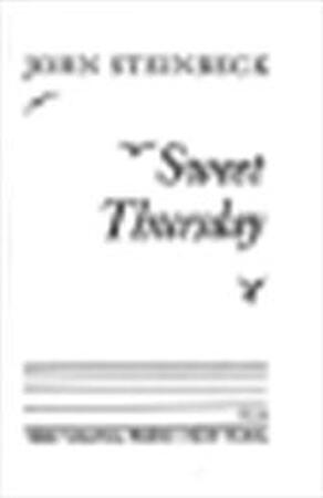 Sweet Thursday - John Steinbeck Sweet Thursday - John Steinbeck