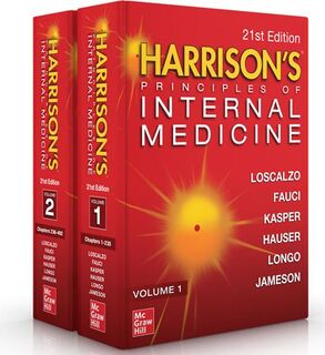 Harrison's Principles of Internal Medicine - Joseph Loscalzo, Anthony S. Fauci, Dennis L. Kasper, Stephen L. Hauser, Dan Louis Longo, J. Larry Jameson (ISBN 9781264268504)