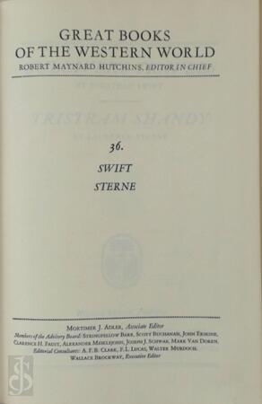 Swift - Sterne - Jonathan Swift, Laurence Sterne, Robert Maynard Hutchins Swift - Sterne - Jonathan Swift, Laurence Sterne, Robert Maynard Hutchins
