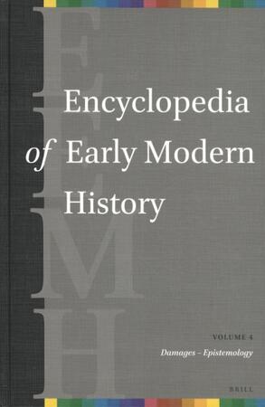 Encyclopedia of Early Modern History, volume 4 - Encyclopedia of Early Modern History, volume 4 -