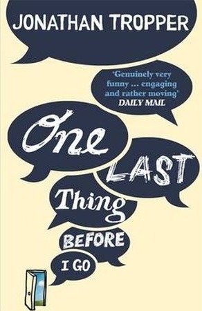 One Last Thing Before You Go - Jonathan Tropper