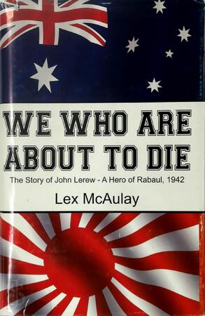 We who are about to Die [signed copy] - Lex McAulay