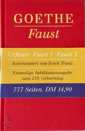 Faust - Johann Wolfgang von Goethe Faust - Johann Wolfgang von Goethe