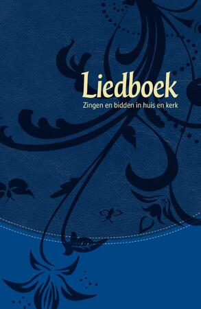 Liedboek - blauw kunstleer - Liedboek - blauw kunstleer -