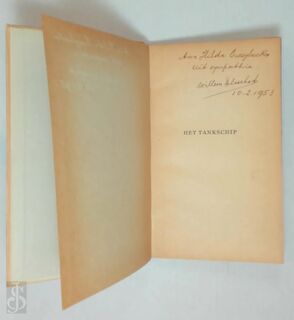 Het tankschip [2de uitg. met gesigneerde opdracht] - Willem Elsschot