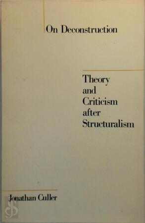 On Deconstruction - Jonathan D. Culler On Deconstruction - Jonathan D. Culler