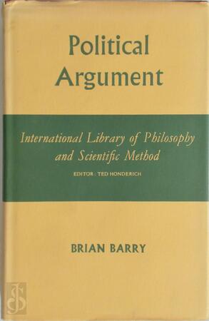 Political Argument - Brian Barry