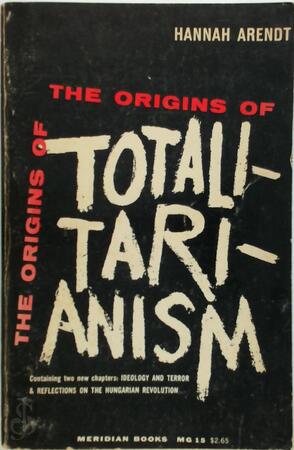 The Origins of Totalitarianism - Hannah Arendt The Origins of Totalitarianism - Hannah Arendt