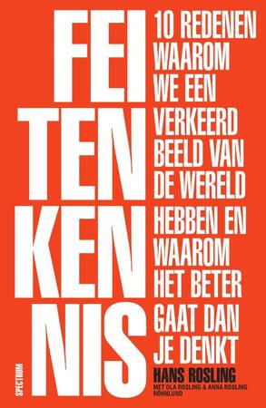 Feitenkennis: Tien redenen waarom we een verkeerd beeld van de wereld hebben en waarom het beter gaat dan je denkt - Hans Rosling Feitenkennis: Tien redenen waarom we een verkeerd beeld van de wereld hebben en waarom het beter gaat dan je denkt - Hans Rosling