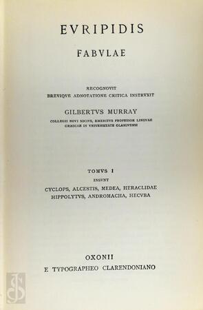 Euripides - Fabulae - G. Murray